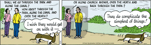 Fred Basset on Monday October 24, 2016 Comic Strip