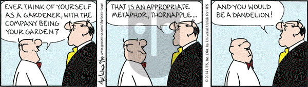 The Born Loser on Friday September 19, 2014 Comic Strip