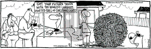 The Duplex on Wednesday December 9, 1998 Comic Strip