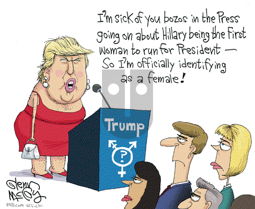 Glenn McCoy on Thursday June 9, 2016 Comic Strip