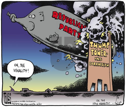 Tom Toles on Sunday October 20, 2019 Comic Strip