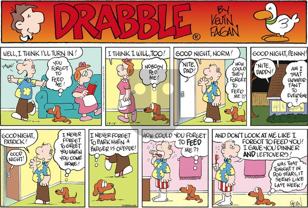 Drabble on Sunday January 5, 2014 Comic Strip