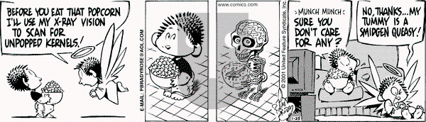 Rose is Rose - Thursday January 25, 2001 Comic Strip