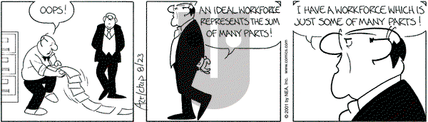 The Born Loser on Thursday August 23, 2001 Comic Strip