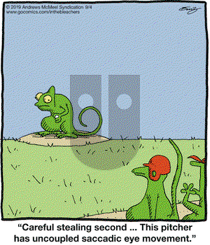 In the Bleachers on Wednesday September 4, 2019 Comic Strip