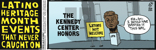 La Cucaracha on Monday October 8, 2012 Comic Strip