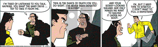 Rip Haywire on Thursday March 22, 2018 Comic Strip