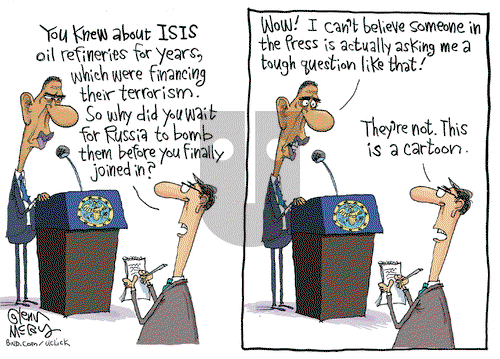 Glenn McCoy on Tuesday December 1, 2015 Comic Strip