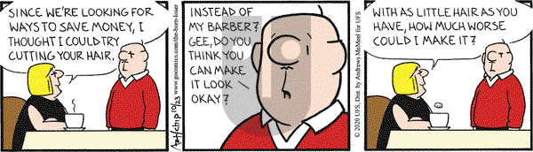The Born Loser on Friday October 23, 2020 Comic Strip