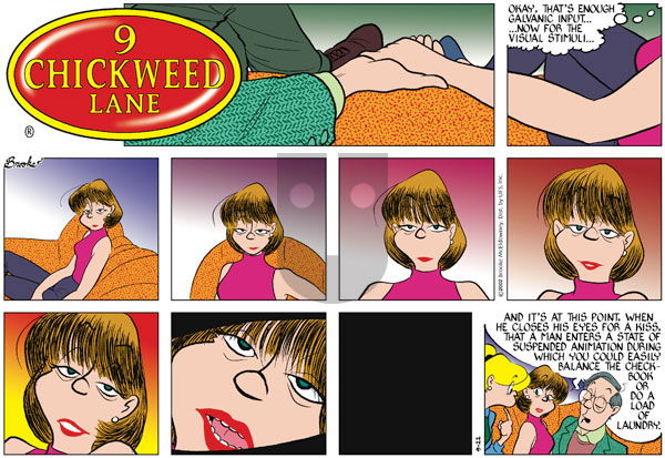 9 Chickweed Lane on Sunday September 22, 2002 Comic Strip