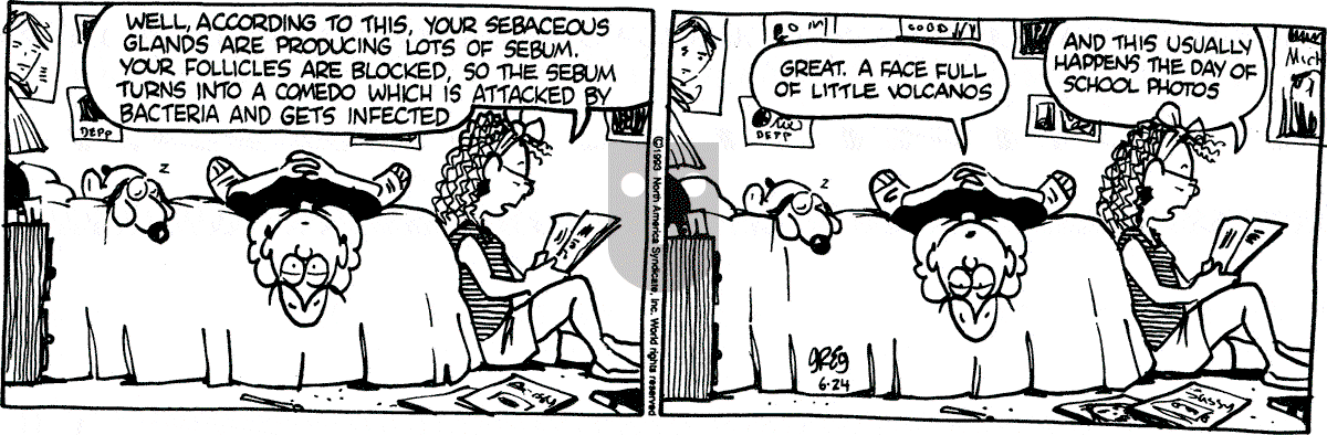 Luann - Thursday June 24, 1993 Comic Strip