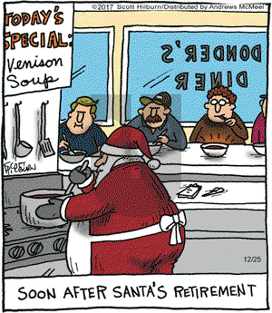 The Argyle Sweater on Monday December 25, 2017 Comic Strip