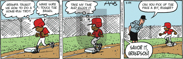 Cleats on Saturday May 24, 2008 Comic Strip