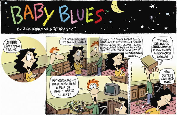 Baby Blues on Sunday February 4, 2001 Comic Strip