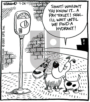 Reality Check on Tuesday July 24, 2001 Comic Strip