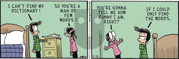 Grand Avenue on Thursday May 16, 2019 Comic Strip
