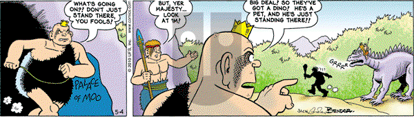 Alley Oop on Tuesday May 4, 2010 Comic Strip