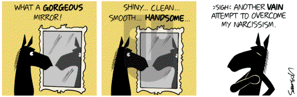 Dark Side of the Horse on Monday April 10, 2017 Comic Strip