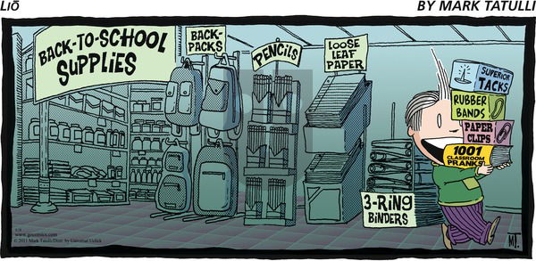 Lio on Sunday August 28, 2011 Comic Strip