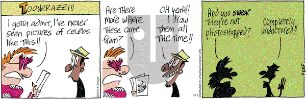 The Knight Life on Tuesday January 15, 2013 Comic Strip