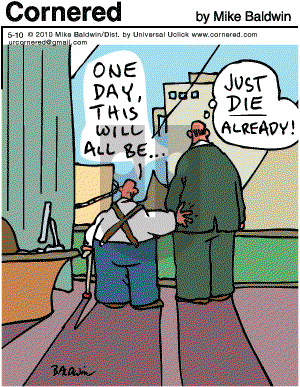 Cornered - Monday May 10, 2010 Comic Strip