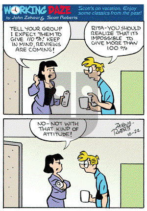 Working Daze - Wednesday June 6, 2018 Comic Strip