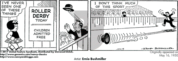 Nancy Classics on Tuesday May 16, 2017 Comic Strip