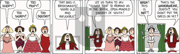 Cathy Classics on Thursday December 2, 2004 Comic Strip