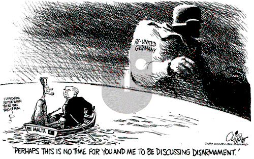 Pat Oliphant on Wednesday November 22, 1989 Comic Strip