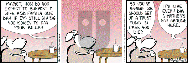 DeFlocked on Monday November 18, 2019 Comic Strip