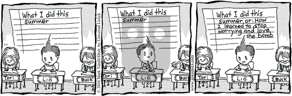 Lio on Friday September 9, 2016 Comic Strip