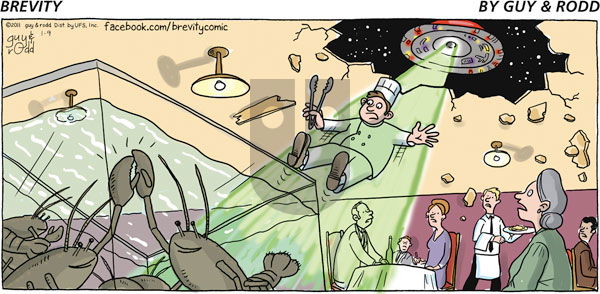 Brevity on Sunday January 9, 2011 Comic Strip