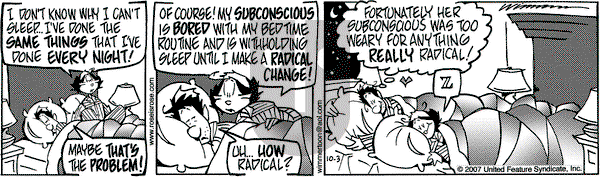Rose is Rose on Wednesday October 3, 2007 Comic Strip