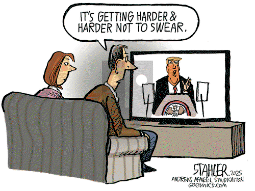 Jeff Stahler on Wednesday March 5, 2025 Comic Strip