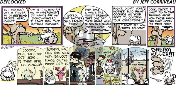 DeFlocked on Sunday September 27, 2009 Comic Strip