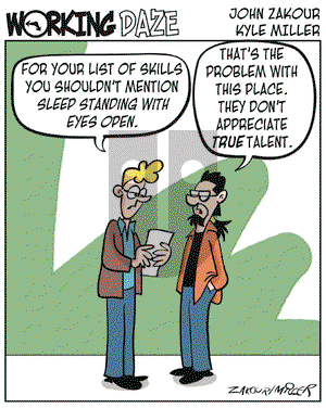 Working Daze on Saturday April 15, 2006 Comic Strip