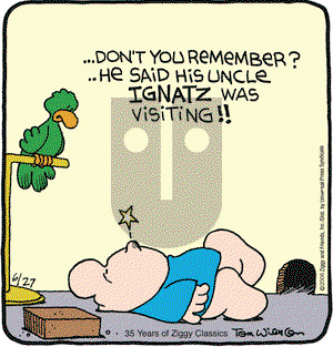 Ziggy on Sunday July 2, 2006 Comic Strip