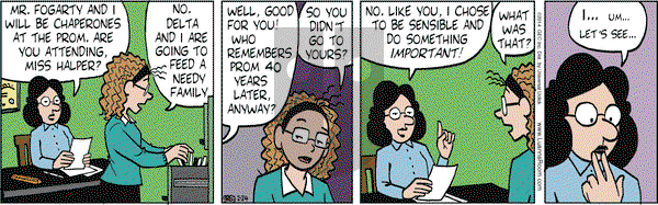 Luann - Monday February 24, 2014 Comic Strip