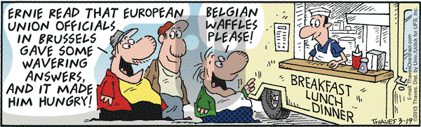 Frank and Ernest on Tuesday March 19, 2013 Comic Strip