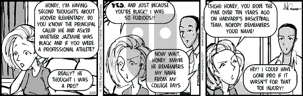 The Boondocks - Monday March 26, 2001 Comic Strip
