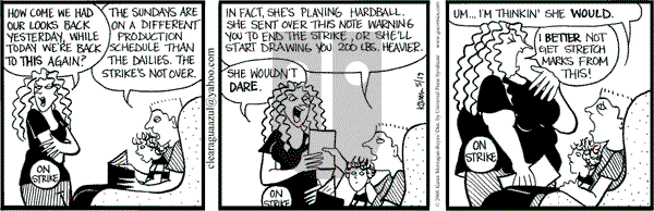 Clear Blue Water on Monday May 19, 2008 Comic Strip