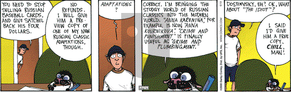 Get Fuzzy on Thursday June 19, 2008 Comic Strip