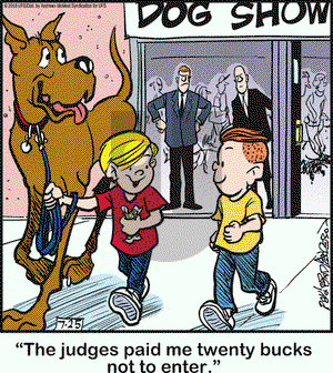 Marmaduke on Wednesday July 25, 2018 Comic Strip