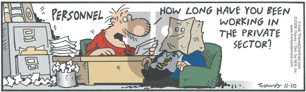 Frank and Ernest - Tuesday November 10, 2009 Comic Strip