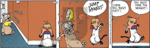 Get Fuzzy on Thursday July 31, 2008 Comic Strip