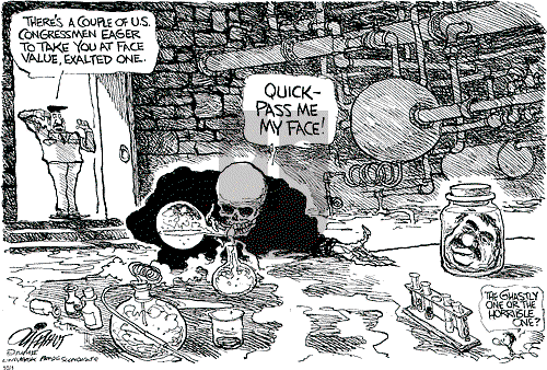 Pat Oliphant on Tuesday October 1, 2002 Comic Strip