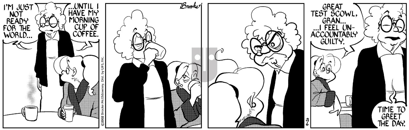 9 Chickweed Lane - Thursday September 26, 2002 Comic Strip