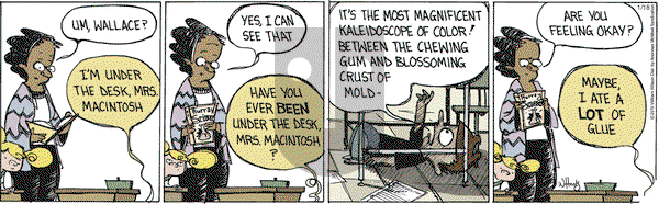 Wallace the Brave on Friday January 18, 2019 Comic Strip