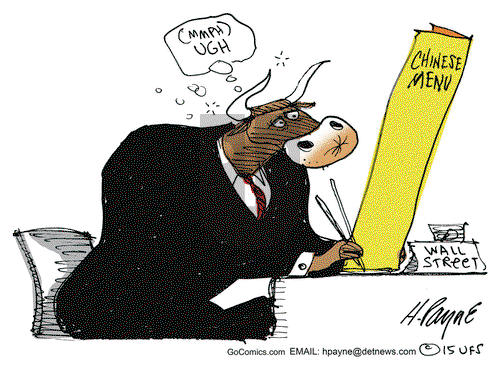 Henry Payne on Wednesday September 2, 2015 Comic Strip