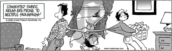 Rose is Rose on Friday February 24, 2006 Comic Strip